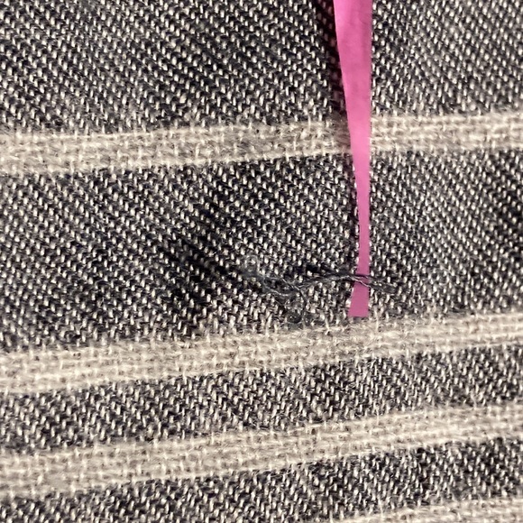 Vince wool blend sequin striped scarf shawl - Picture 10 of 13